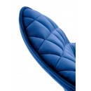 Стул HALMAR K520 синий/черный, поворотный